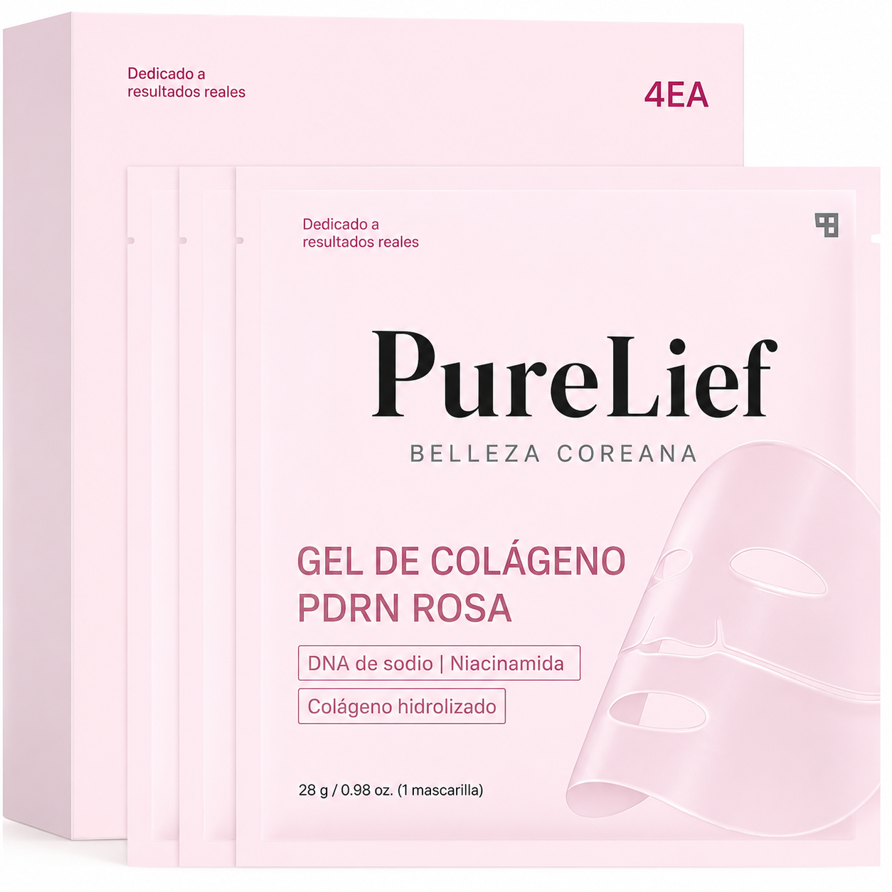 Mascarilla de colágeno PDRN de salmón