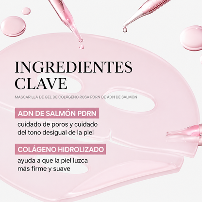 Mascarilla de colágeno PDRN de salmón