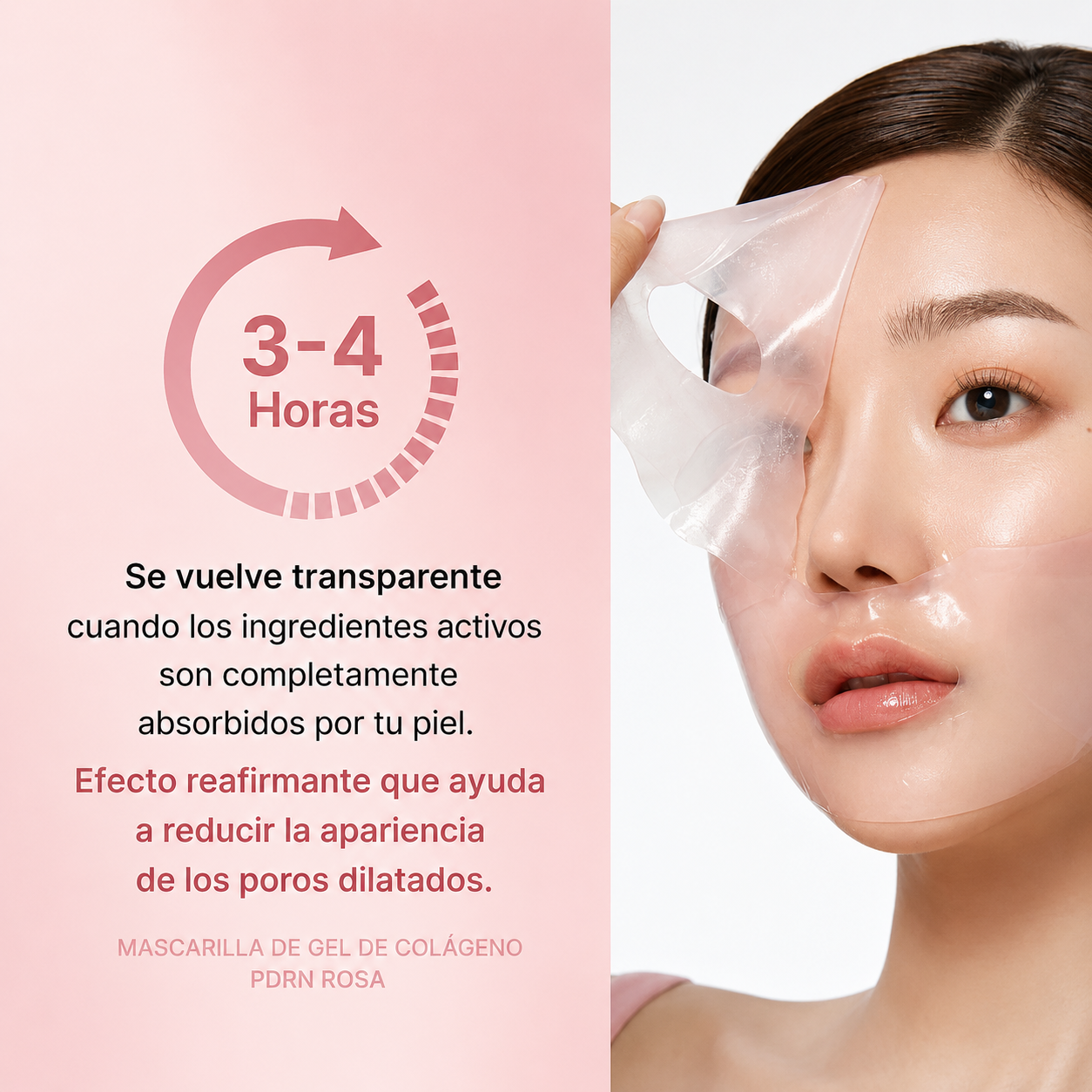 Mascarilla de colágeno PDRN de salmón
