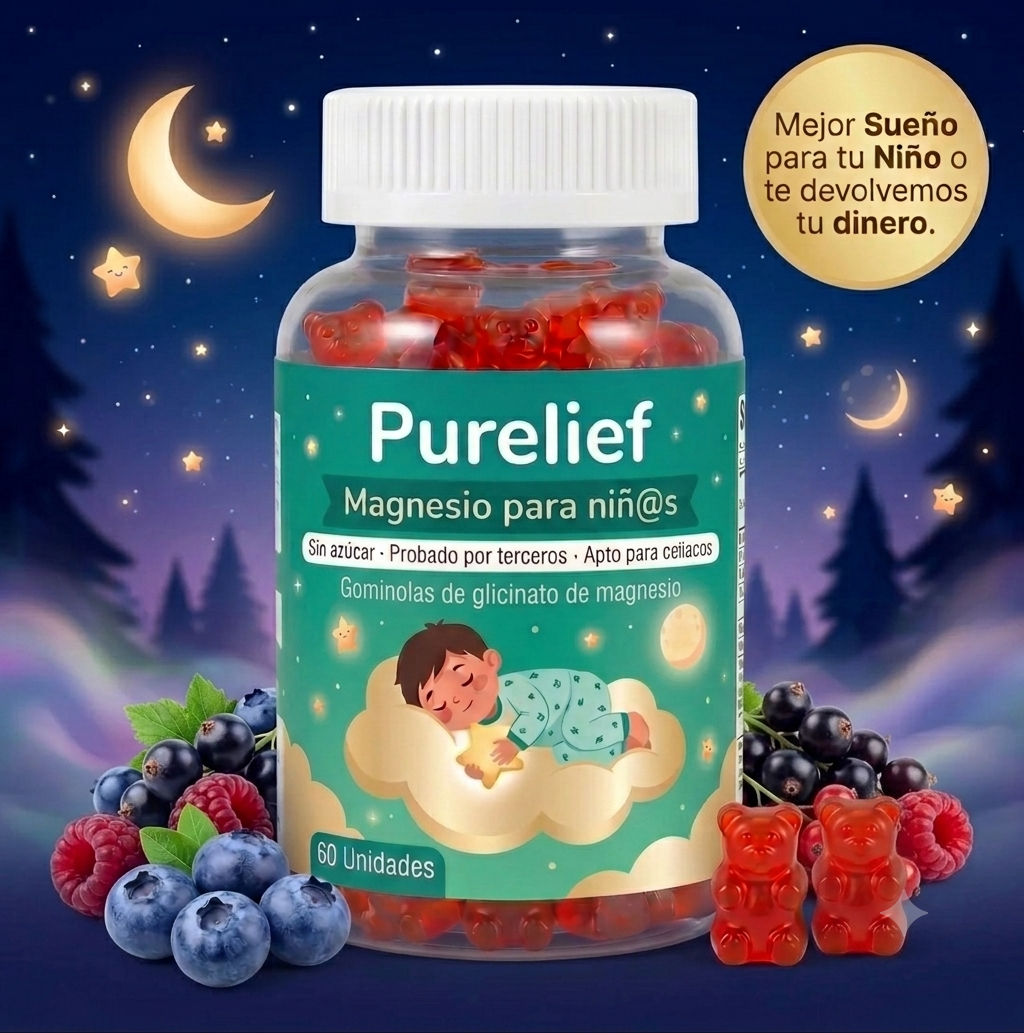 Purelief Gominolas de Magnesio