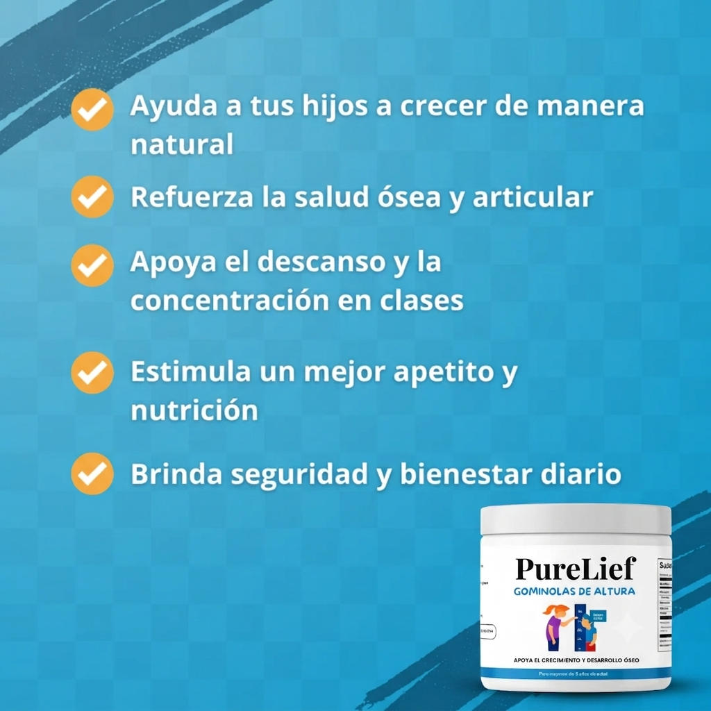 PureLief Crecimiento Óseo Natural
